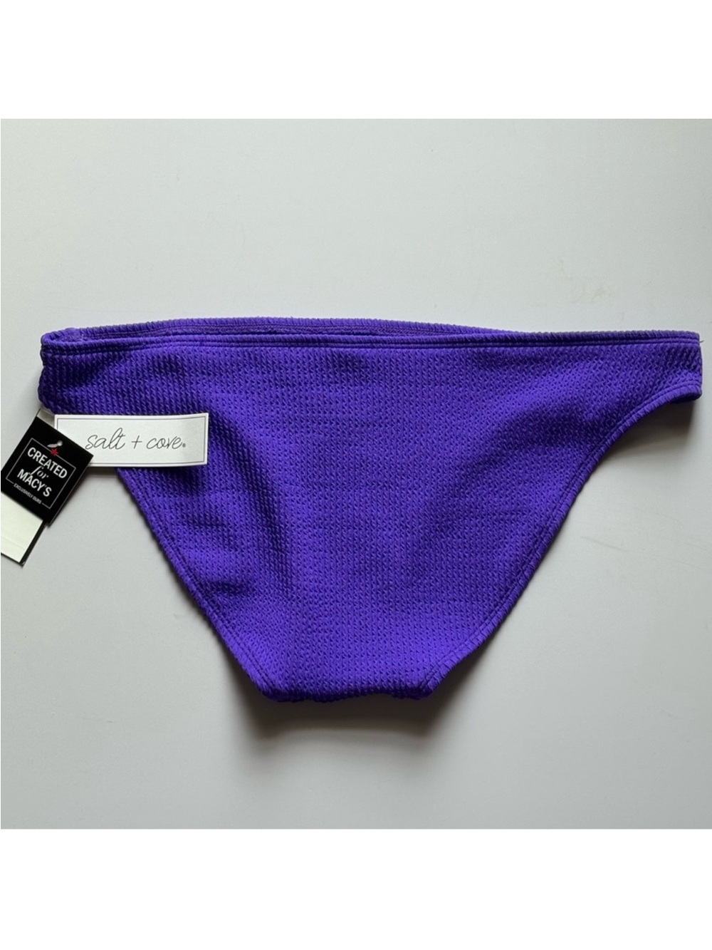 Salt + Cove Deep Purple Bikini Bottom